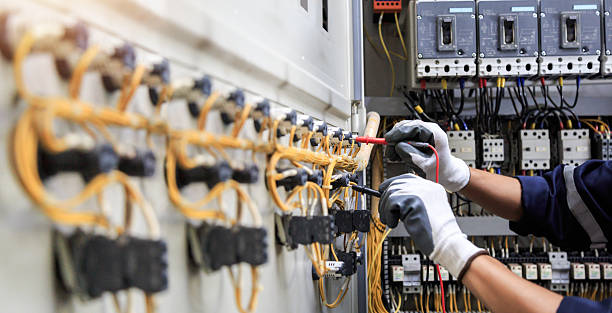 Professional Electrician technician working in New Brighton, MN